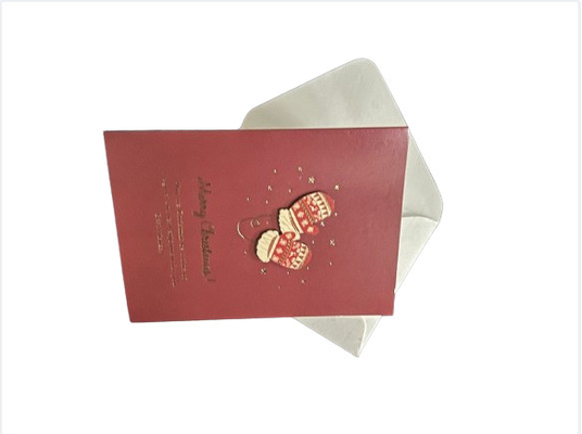 Tema Unik Kartu Hadiah Liburan Percetakan Khusus Kartu Ulang Tahun yang Elegan