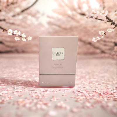 Perfume Kosmetik Skincare Packaging Custom Premium Desain Luxury Kotak kertas putih
