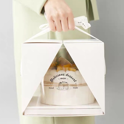 Custom Made Cake Packaging Wedding Cake Box untuk kesempatan khusus