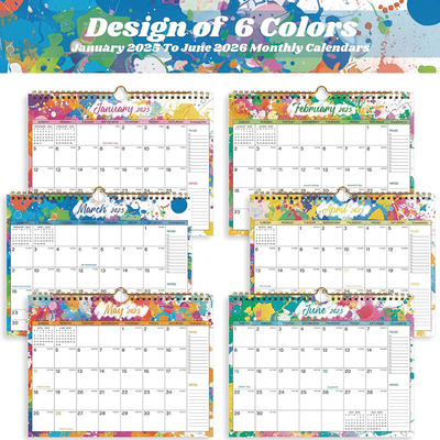 Full Color Business Branded Custom Desk Calendars untuk Personalisasi dan Branding