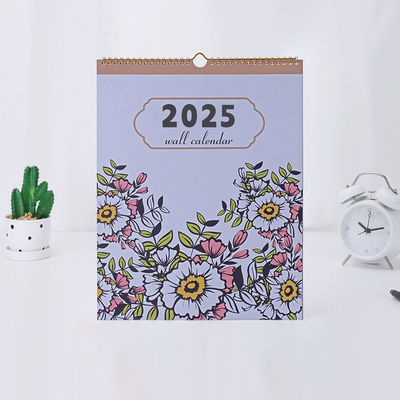 Akhir Bulan Desember Kalender dinding khusus dalam desain persegi panjang Jenis kertas glossy