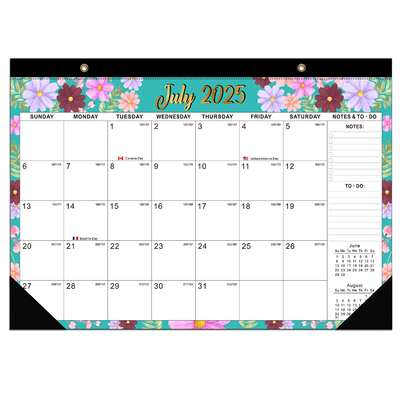 Desember Akhir Bulan Kalender dinding khusus dengan jenis kertas berkilau dan cetak penuh warna
