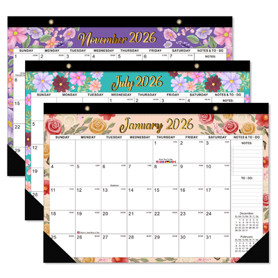 Akhir Bulan Desember Custom Wall Calendar Retangle Desain Pencetakan Warna Penuh