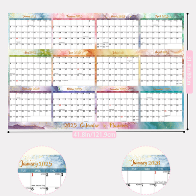 Sesuaikan Pencetakan Kalender Pribadi Lacak Tanggal Pribadi Dan Acara Dan Liburan Besar AS