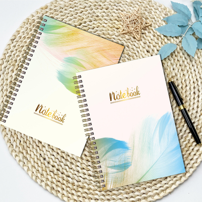 Disesuaikan seperti yang Anda inginkan Daya tahan tinggi Spiral Hardcover Notebook untuk artis 'cocok sempurna