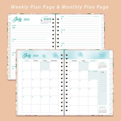 Buku Catatan Hardcover Spiral Kustom dengan Cetak Logo Ukuran A5