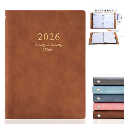 Buku Catatan Jurnal Kustom Spiral Binding Teknik Desain Emboss Cocok untuk Solusi Branding Eksekutif dan Perusahaan