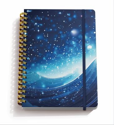 Notebook Hardcover Spiral Hardcover Menampilkan Kertas dan Bahan Sampul Kuat yang Dirancang untuk Profesional dalam Bisnis