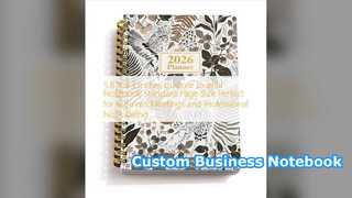 Catatan Profesional Rapat Bisnis Buku Catatan Jurnal Kustom