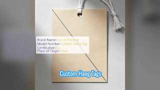 Barcode Hang Tag Kustom 3x5 Siap