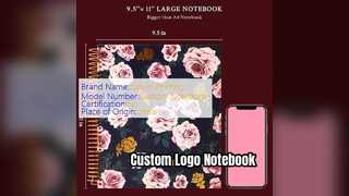 Jurnal Perencanaan Bisnis Notebook Logo Kustom