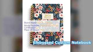 Perencana Elegan Notebook Kustom Timbul