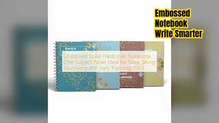 Buku Catatan Spiral Timbul untuk Catatan & Jurnal