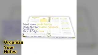 Organisasi & Penyimpanan Notebook Spiral