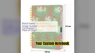 Notebook Spiral Khusus Desain Anda